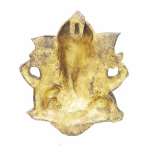 Brass Showpiece Wall Haning Ganesh Ji Statue - 7.5*1.5*8.5 Inch (BS794 A)