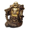 Brass Showpiece Laughing Budha Antique Statue home decor