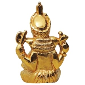 Brass Showpiece Ganesh Ji Statue - 1.5*1.5*3 Inch (BS815 A)
