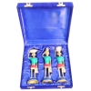 Brass Showpiece Rajasthani Musical Statue Set of 3