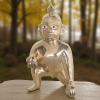 Brass Showpiece Laddu Gopal God Idol Statue - 5*3.3*5.5 inch (BS871 C)
