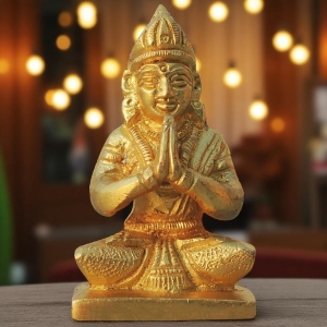 Brass Showpiece Parvati Ji Idol Statue decorative item