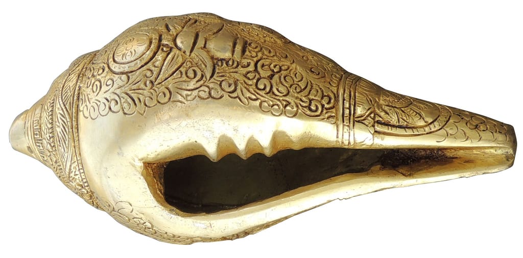 Brass Showpiece Conch God Idol Statue decorative item