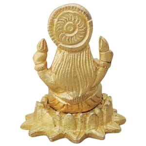 Brass Showpiece Laxmi Ji God Idol Statue - 1.7*1.4*2 Inch (BS892 L)