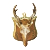 Brass Showpiece Wall Hanging Deer Face Statue decorative item