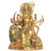 Brass Showpiece Durga Ji God Idol Statue - 4.5*3*6.5 Inch (BS937 M)