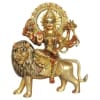 Brass Showpiece Durgaji Colour God Idol Statue Brass