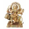 Brass Showpiece Durga Ji God Idol Statue brass