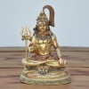Brass Showpiece Shiv Ji Statue - decorative brass item