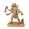 Brass Showpiece Bhairav Baba Statue - decorative home accent