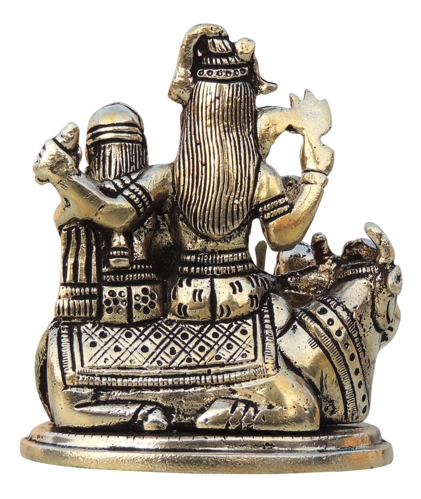 Brass Showpiece Shiv Parivar God Idol Statue decorative