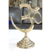 Brass Home Decor Standing Om brass showpiece