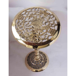 Brass StoolFor God Idol Statue - 12 Inch x 12 Inch x 19.5 Inch