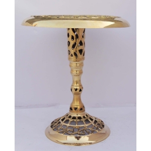 Brass Stool For God Idol Statue - Chowki Stool
