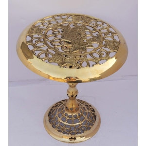 Brass Stool For God Idol Statue 12 Inch x 12 Inch x 13 Inch